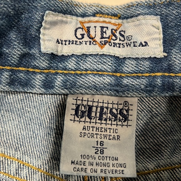 Guess Authentic Sportswear - mid wash, straight leg jeans, 28 - Picture 4 of 10